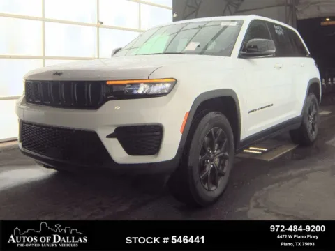White 2024 Jeep Grand Cherokee Altitude for sale in Plano, TX