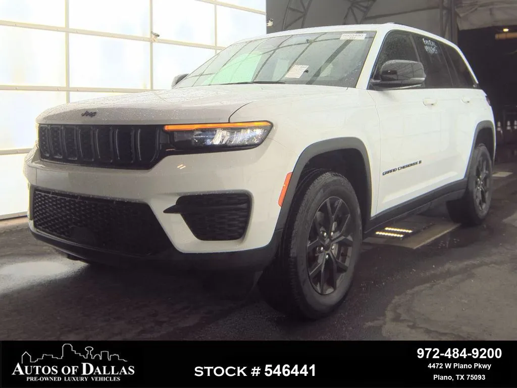 White 2024 Jeep Grand Cherokee Altitude for sale in Plano, TX