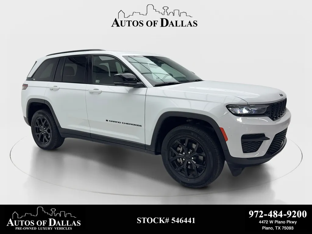 White 2024 Jeep Grand Cherokee Altitude for sale in Plano, TX