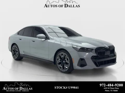 Gray 2026 BMW 5 Series 530i M SPORT,NAV,CAM,SUNROOF,BLIND SPOT,20" M WLS for sale in Plano, TX