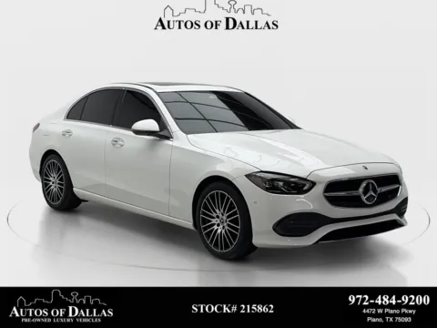 Unknown 2024 Mercedes-Benz C-Class C 300 NAV,CAM,SUNROOF,HTD STS,BLIND SPOT,18" WLS for sale in Plano, TX