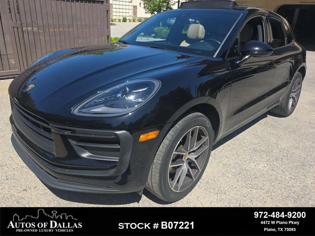 Black 2022 Porsche Macan for sale in Plano, TX