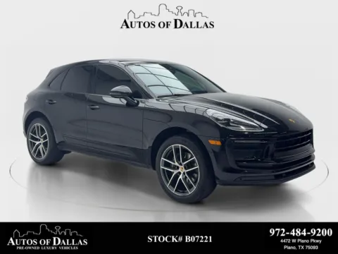 Black 2022 Porsche Macan for sale in Plano, TX