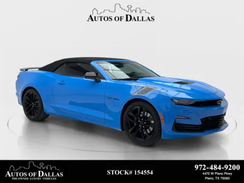 Blue 2023 Chevrolet Camaro SS for sale in Plano, TX