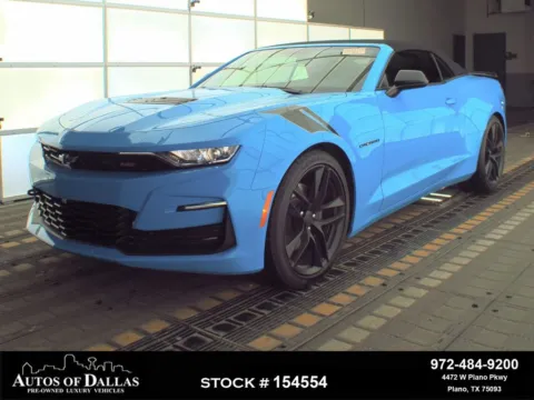 Blue 2023 Chevrolet Camaro SS for sale in Plano, TX