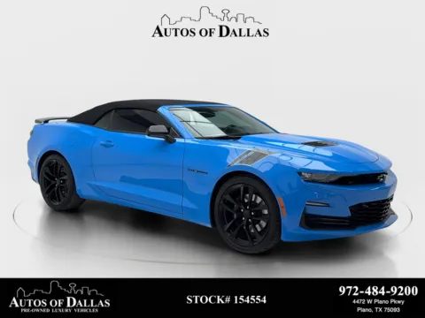 Blue 2023 Chevrolet Camaro SS for sale in Plano, TX