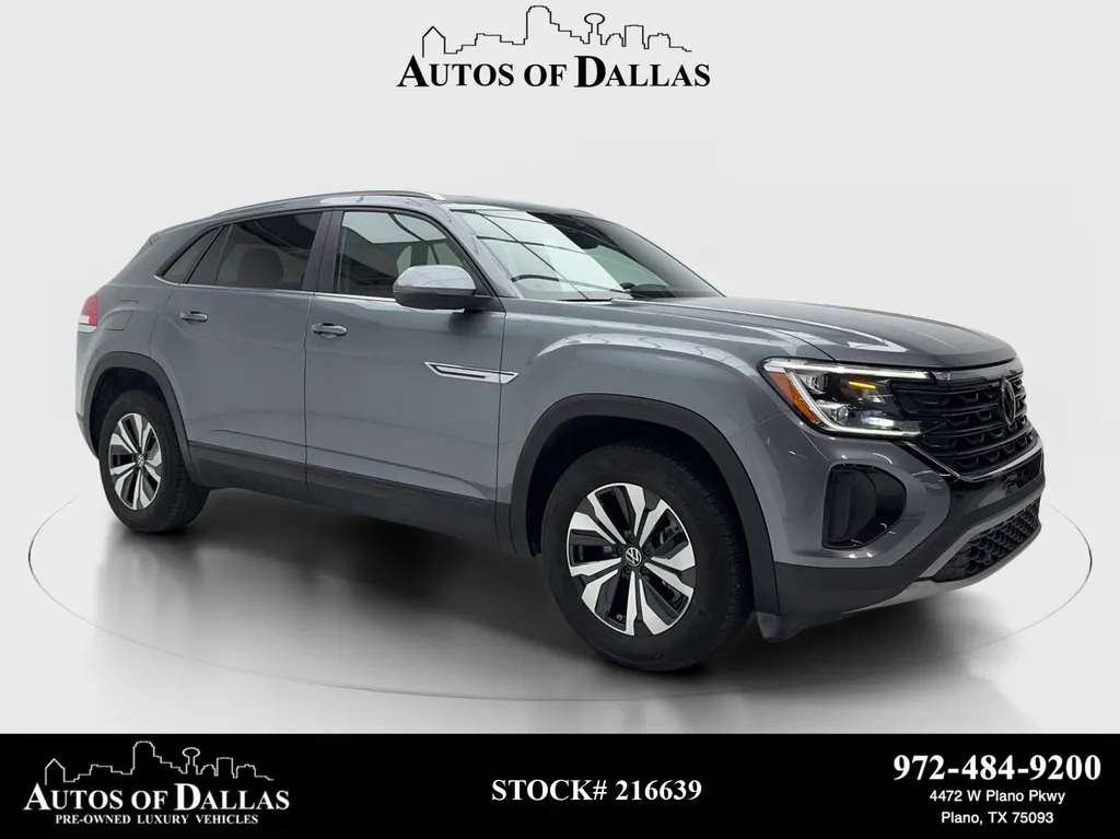 Gray 2025 Volkswagen Atlas Cross Sport 2.0T SE for sale in Plano, TX