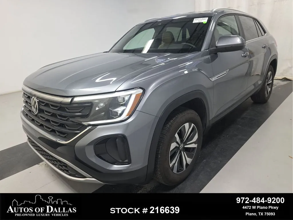 Gray 2025 Volkswagen Atlas Cross Sport 2.0T SE for sale in Plano, TX