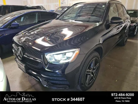 Black 2022 Mercedes-Benz GLC 300 for sale in Plano, TX