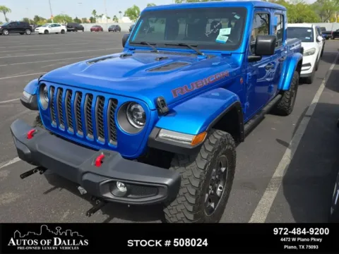 Blue 2023 Jeep Gladiator Rubicon for sale in Plano, TX
