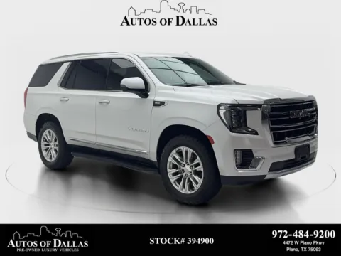 White 2021 GMC Yukon SLT for sale in Plano, TX