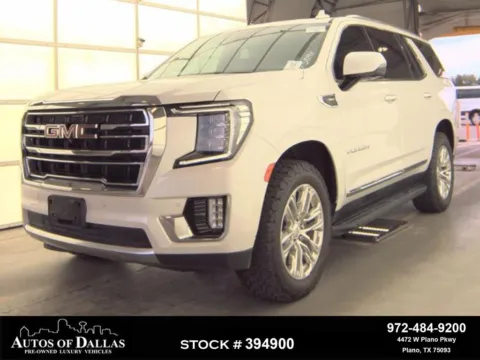 White 2021 GMC Yukon SLT for sale in Plano, TX