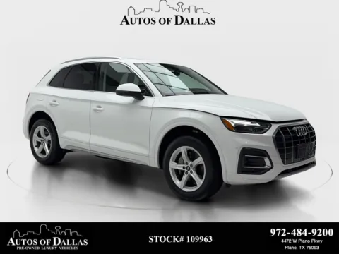 White 2023 Audi Q5 40 Premium for sale in Plano, TX