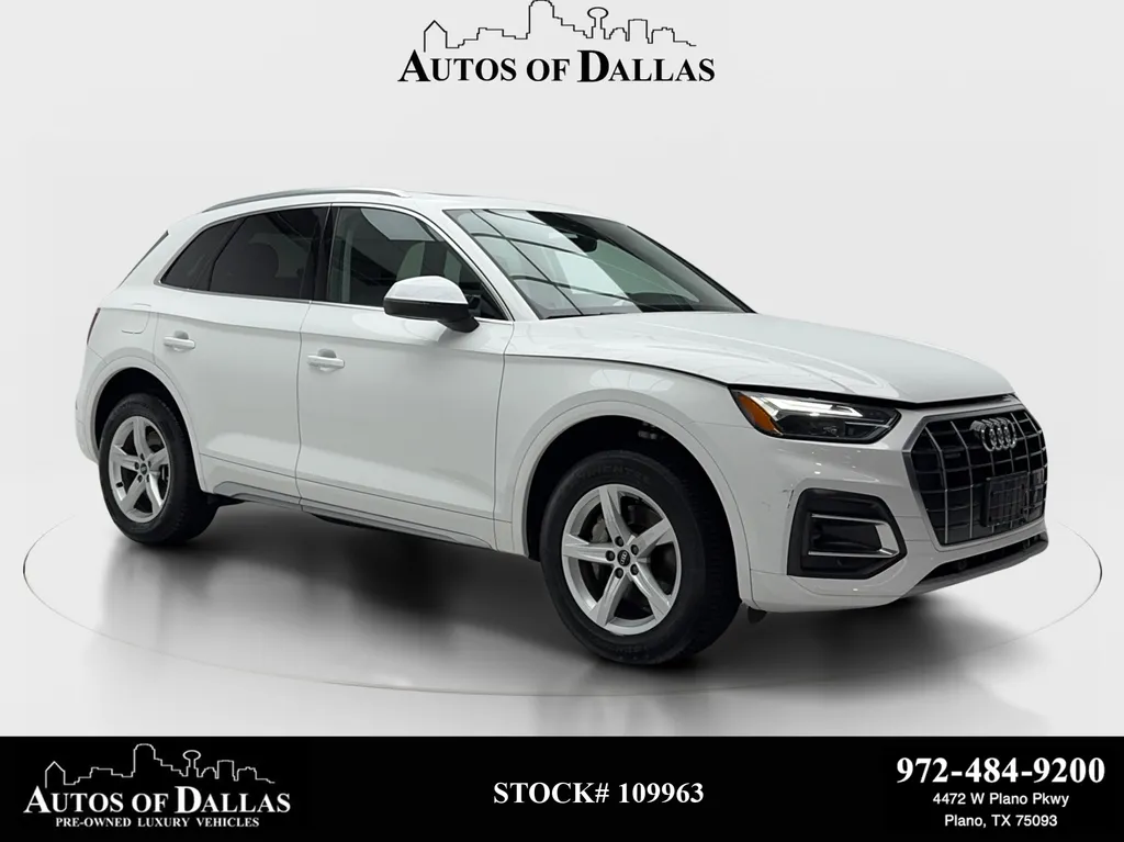 White 2023 Audi Q5 40 Premium for sale in Plano, TX