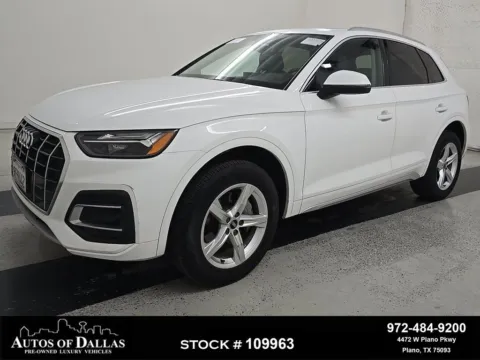 White 2023 Audi Q5 40 Premium for sale in Plano, TX