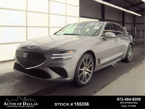 Silver 2025 Genesis G70 2.5T for sale in Plano, TX