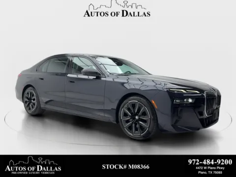 Black 2023 BMW 7 Series 740i for sale in Plano, TX
