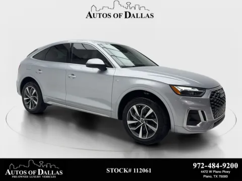 Black 2022 Audi Q5 Sportback quattro S line Prem Plus 45 TFSI for sale in Plano, TX