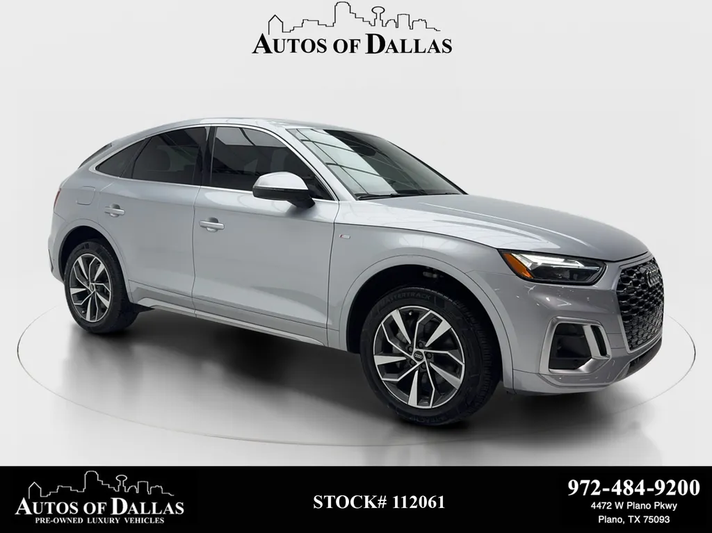 Black 2022 Audi Q5 Sportback quattro S line Prem Plus 45 TFSI for sale in Plano, TX