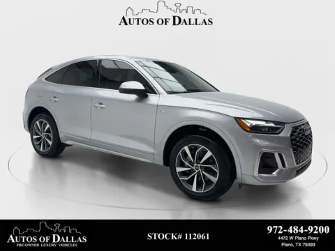 Black 2022 Audi Q5 Sportback quattro S line Prem Plus 45 TFSI for sale in Plano, TX