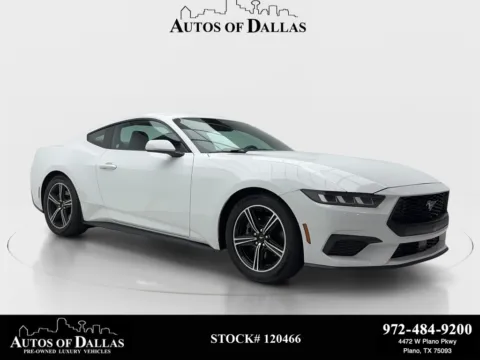 White 2024 Ford Mustang EcoBoost Premium for sale in Plano, TX