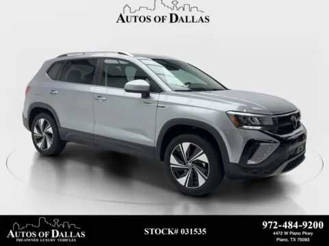 Silver 2024 Volkswagen Taos 1.5T SE for sale in Plano, TX
