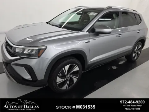 Silver 2024 Volkswagen Taos 1.5T SE for sale in Plano, TX