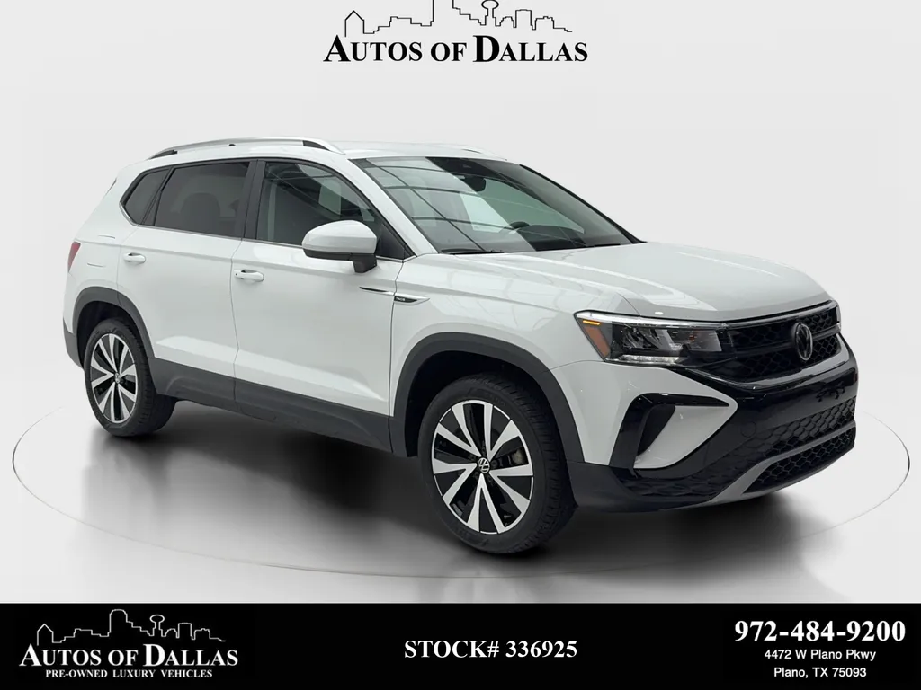 White 2023 Volkswagen Taos 1.5T SE for sale in Plano, TX