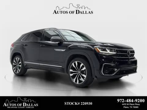 Black 2021 Volkswagen Atlas Cross Sport 3.6L V6 SEL Premium R-Line for sale in Plano, TX