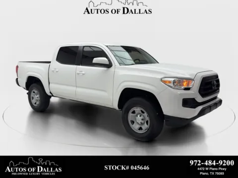 White 2022 Toyota Tacoma SR for sale in Plano, TX
