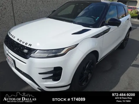 Gray 2022 Land Rover Range Rover Evoque Dynamic for sale in Plano, TX