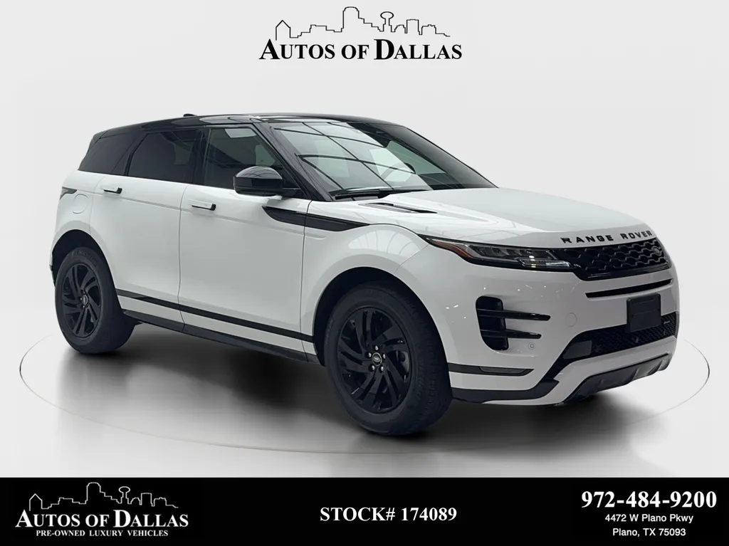 Gray 2022 Land Rover Range Rover Evoque Dynamic for sale in Plano, TX