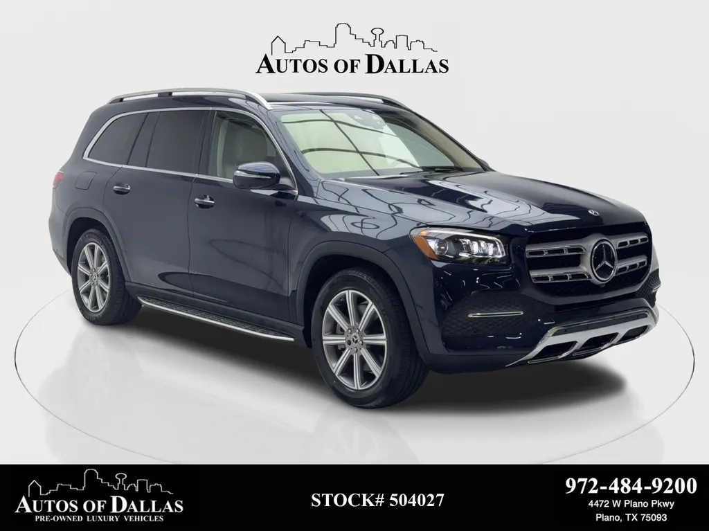 2021 Mercedes-Benz GLS 450 NAV,CAM,PANO,HTD STS,BLIND SPOT,3RD ROW for sale in Plano, TX
