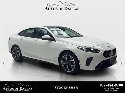 White 2025 BMW 2 Series 228 xDrive Gran Coupe for sale in Plano, TX