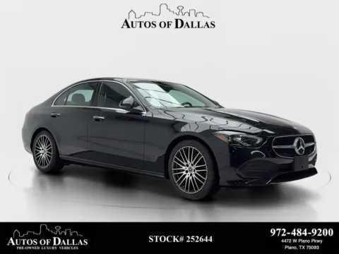Black 2025 Mercedes-Benz C-Class C 300 for sale in Plano, TX