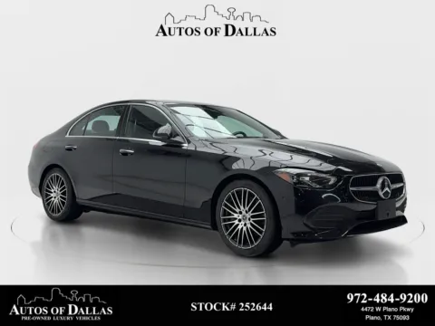 Black 2025 Mercedes-Benz C-Class C 300 for sale in Plano, TX