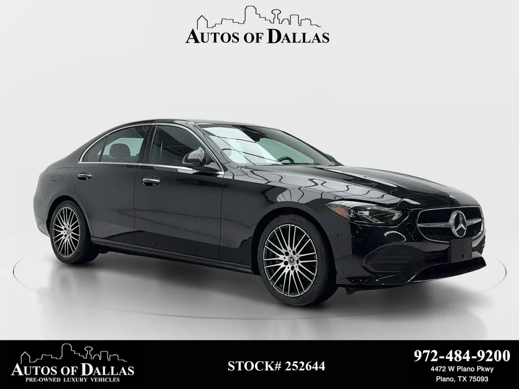 Black 2025 Mercedes-Benz C-Class C 300 for sale in Plano, TX
