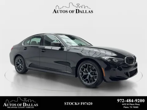 Black 2025 BMW 3 Series 330i for sale in Plano, TX
