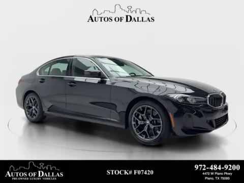 Black 2025 BMW 3 Series 330i for sale in Plano, TX