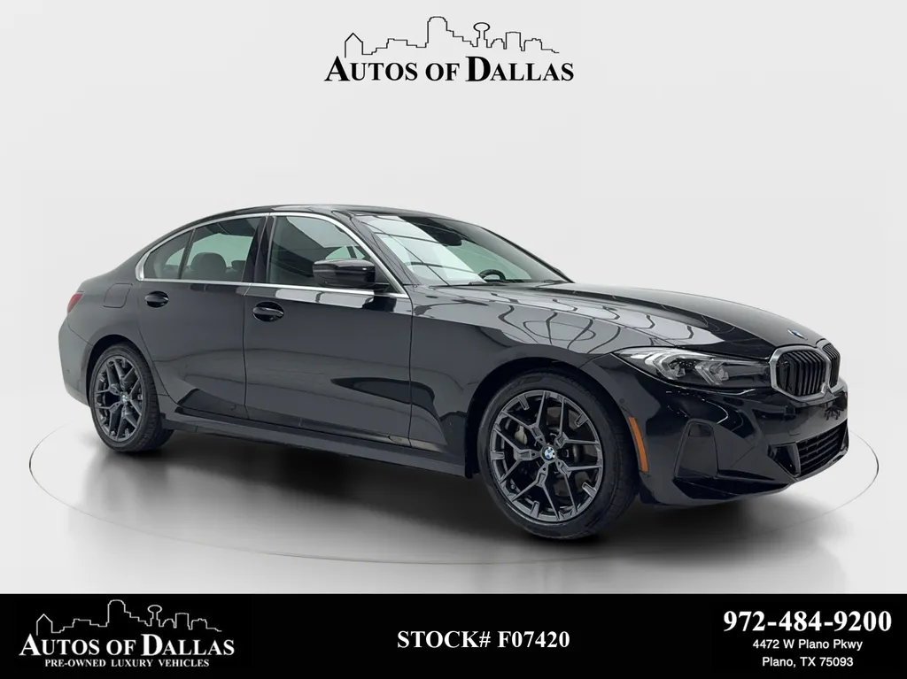Black 2025 BMW 3 Series 330i for sale in Plano, TX