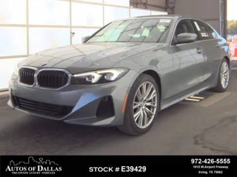 Gray 2024 BMW 3 Series 330i for sale in Plano, TX