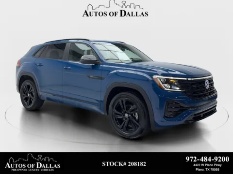 Blue 2026 Volkswagen Atlas Cross Sport 2.0T SEL R-Line Black for sale in Plano, TX