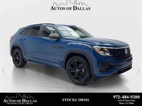 Blue 2026 Volkswagen Atlas Cross Sport 2.0T SEL R-Line Black for sale in Plano, TX