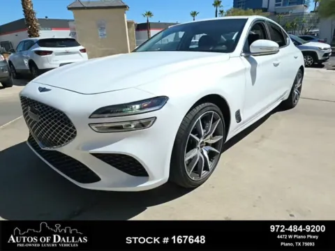 White 2026 Genesis G70 2.5T for sale in Plano, TX