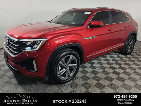 Red 2024 Volkswagen Atlas Cross Sport 2.0T SEL R-Line for sale in Plano, TX