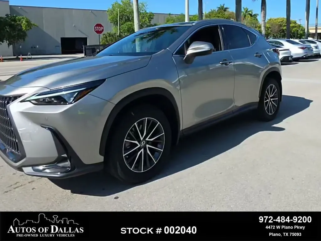 Silver 2022 Lexus NX 250 Premium for sale in Plano, TX