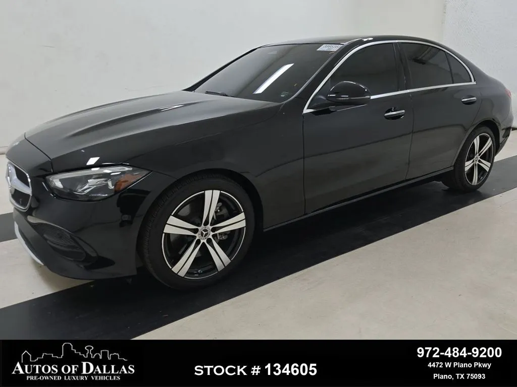 Black 2023 Mercedes-Benz C-Class C 300 for sale in Plano, TX