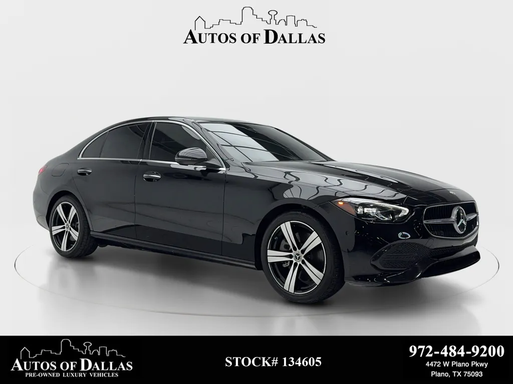 Black 2023 Mercedes-Benz C-Class C 300 for sale in Plano, TX