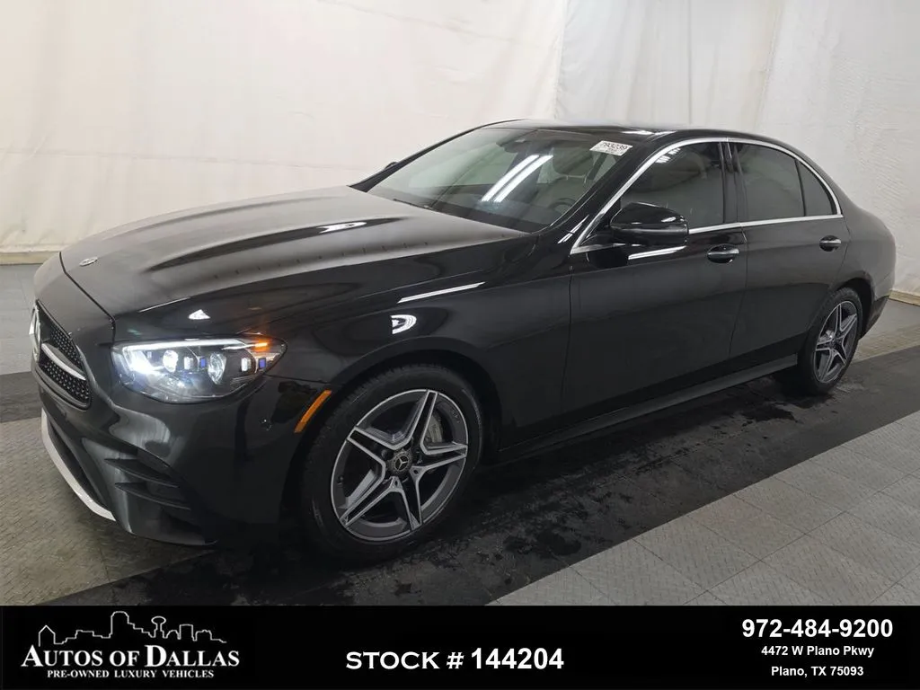 Black 2023 Mercedes-Benz E-Class E 350 for sale in Plano, TX