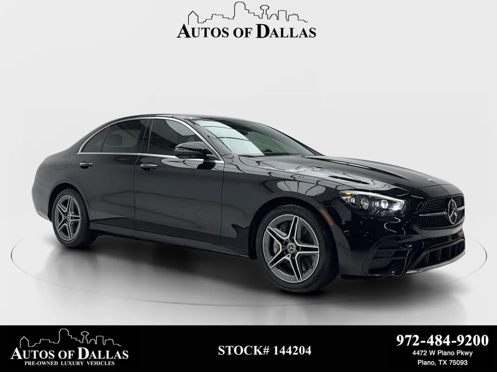 Black 2023 Mercedes-Benz E-Class E 350 for sale in Plano, TX